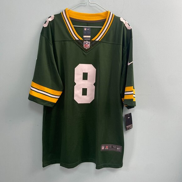 Nike Green Bay Packers Josh Jacobs #8 Jersey Green - Picture 1 of 10